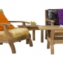 set 30 -- del mar (armchair,loveseat,ottoman,coffee table) & square side table (tb-k001 r)